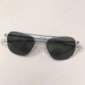 Randolph Engineering Aviator Gun Metal Sunglasses